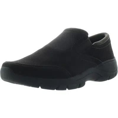 Lands' End Womens Solid Leather Loafers In Brown