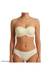 Lands' End Womens Strapless Convertible True Solutions Light Weight Microfiber Basic Bra In White