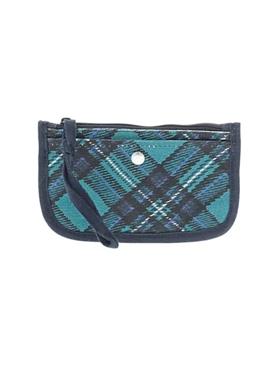 Pre-owned Lands' End Wristlet In Teal