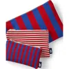 Lands' End Zip Canvas Pouch 3 Pack In Multi