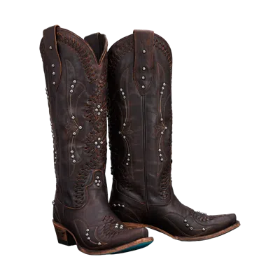 Pre-owned Lane Boots Ladies Cossette Cognac Brown Boots Lb0469a