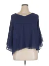 Lane Bryant 3/4 Sleeve Blouse In Blue