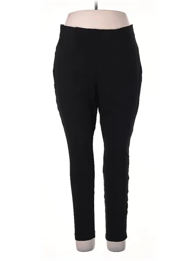 Pre-owned Lane Bryant Active Pants In Black