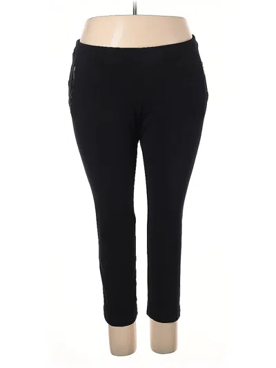 Pre-owned Lane Bryant Active Pants In Black