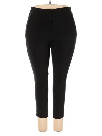 Pre-owned Lane Bryant Active Pants In Black