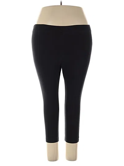 Pre-owned Lane Bryant Active Pants In Black