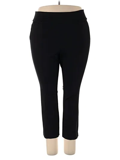 Pre-owned Lane Bryant Active Pants In Black