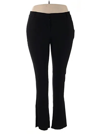 Pre-owned Lane Bryant Active Pants In Black