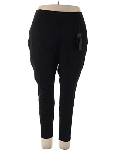 Pre-owned Lane Bryant Active Pants In Black