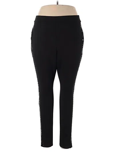 Pre-owned Lane Bryant Active Pants In Black