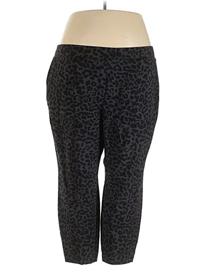 Pre-owned Lane Bryant Active Pants In Black