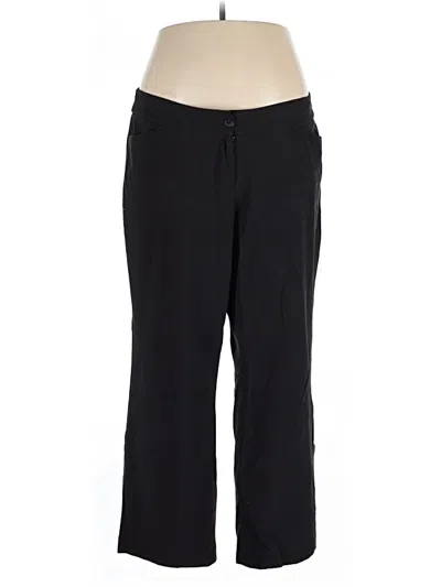 Pre-owned Lane Bryant Active Pants In Black