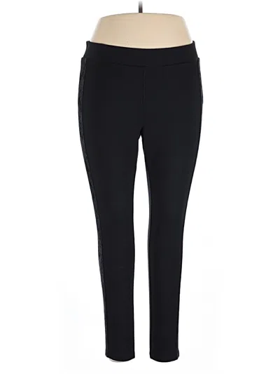 Pre-owned Lane Bryant Active Pants In Black