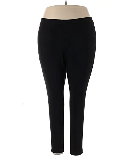 Pre-owned Lane Bryant Active Pants In Black