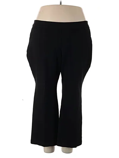 Pre-owned Lane Bryant Active Pants In Black