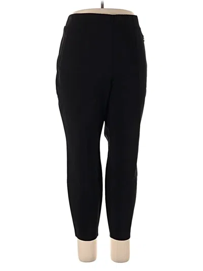 Pre-owned Lane Bryant Active Pants In Black