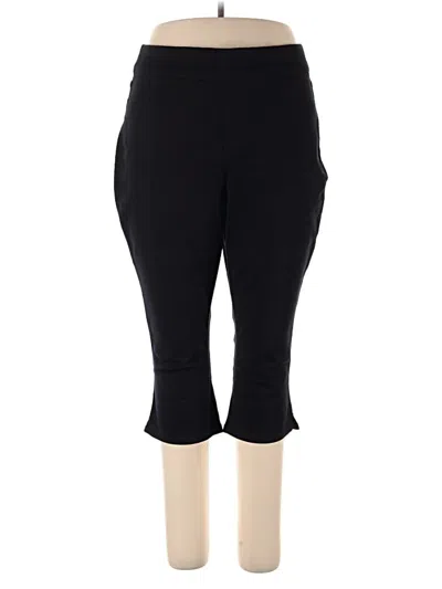 Pre-owned Lane Bryant Active Pants In Black