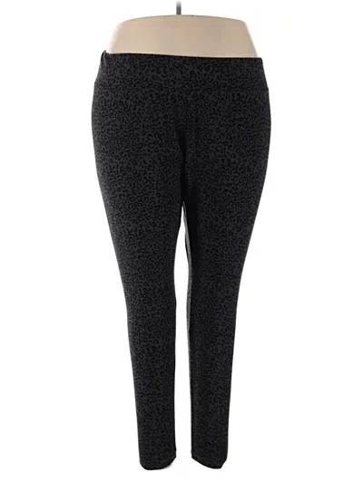 Pre-owned Lane Bryant Active Pants In Black