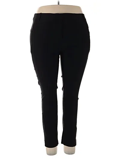 Pre-owned Lane Bryant Active Pants In Black