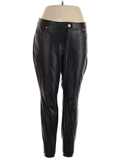 Pre-owned Lane Bryant Active Pants In Black