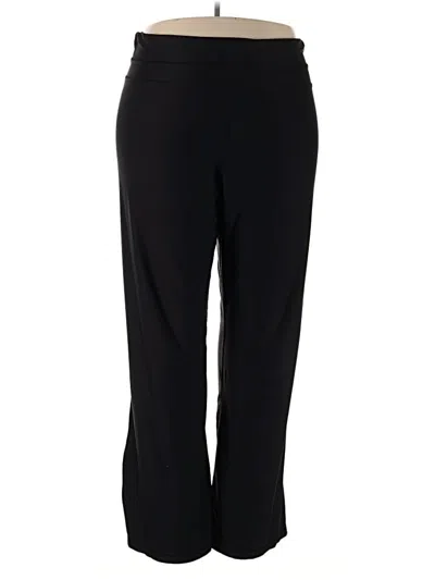 Pre-owned Lane Bryant Active Pants In Black