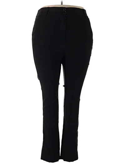 Pre-owned Lane Bryant Active Pants In Black
