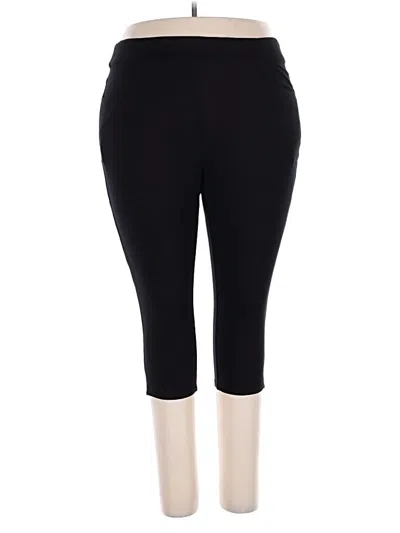 Pre-owned Lane Bryant Active Pants In Black