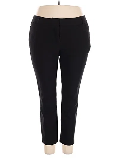 Pre-owned Lane Bryant Active Pants In Black