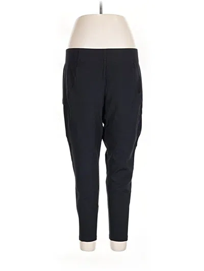 Pre-owned Lane Bryant Active Pants In Black