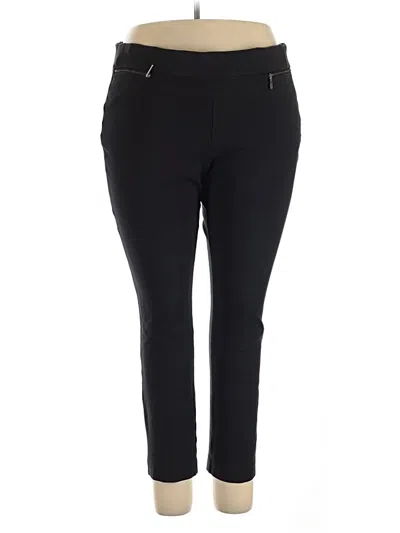 Pre-owned Lane Bryant Active Pants In Black