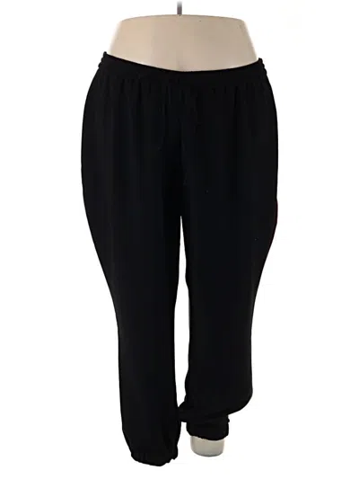 Pre-owned Lane Bryant Active Pants In Black