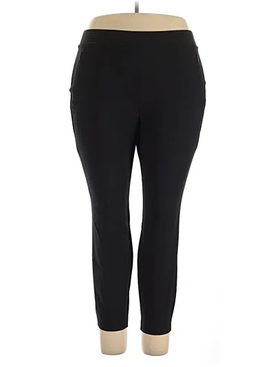 Pre-owned Lane Bryant Active Pants In Black