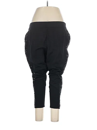 Pre-owned Lane Bryant Active Pants In Black