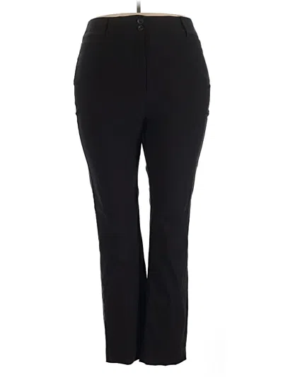 Pre-owned Lane Bryant Active Pants In Black