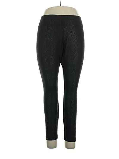Pre-owned Lane Bryant Active Pants In Black