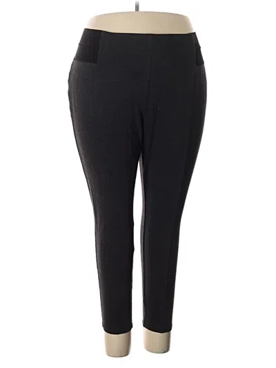 Pre-owned Lane Bryant Active Pants In Black