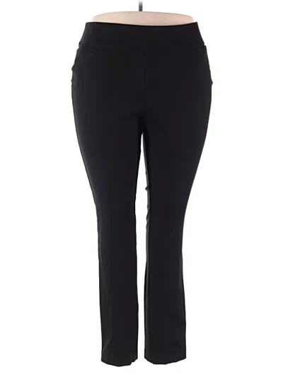 Pre-owned Lane Bryant Active Pants In Black