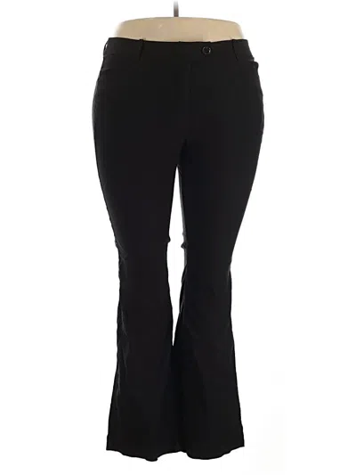 Pre-owned Lane Bryant Active Pants In Black