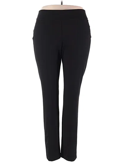 Pre-owned Lane Bryant Active Pants In Black