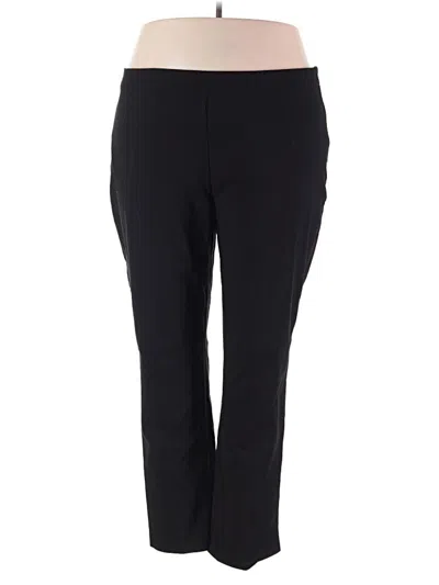 Pre-owned Lane Bryant Active Pants In Black