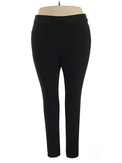 Pre-owned Lane Bryant Active Pants In Black