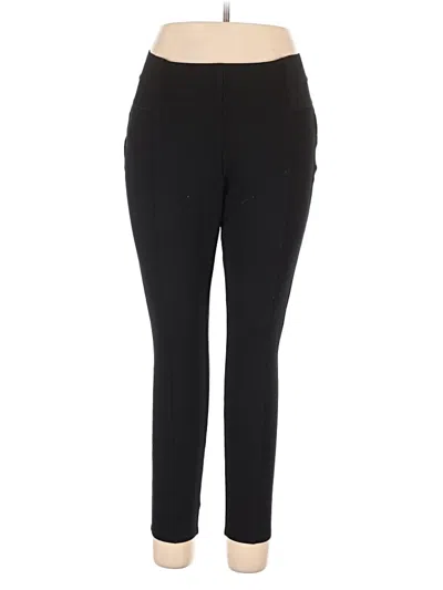 Pre-owned Lane Bryant Active Pants In Black