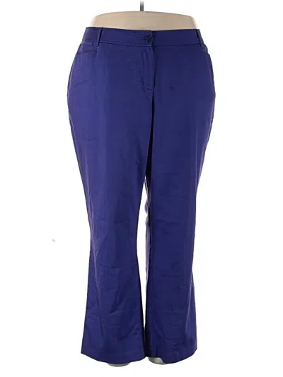 Pre-owned Lane Bryant Active Pants In Blue