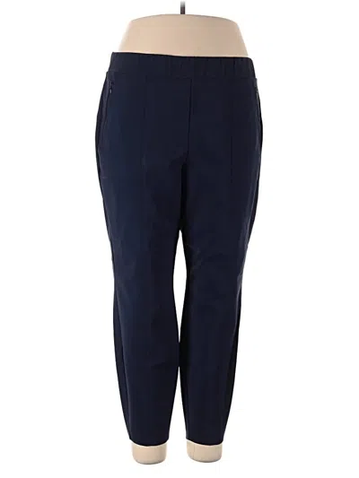 Pre-owned Lane Bryant Active Pants In Blue