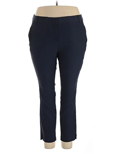 Pre-owned Lane Bryant Active Pants In Blue