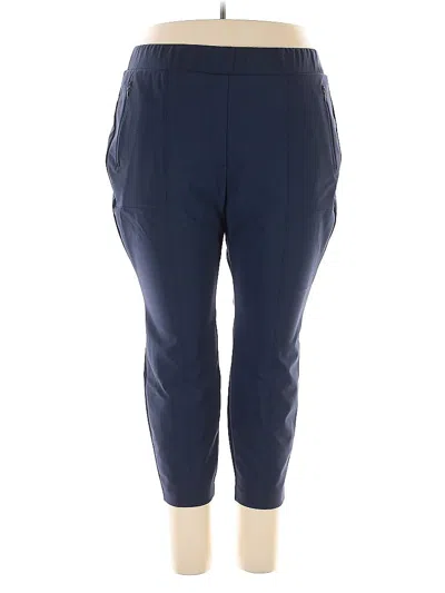 Pre-owned Lane Bryant Active Pants In Blue