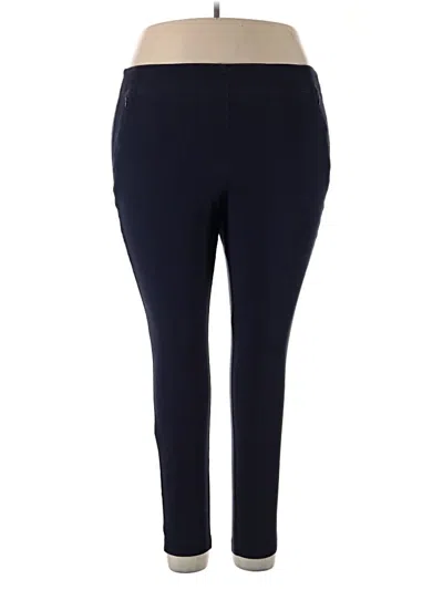 Pre-owned Lane Bryant Active Pants In Blue