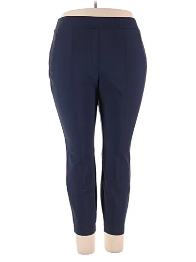 Pre-owned Lane Bryant Active Pants In Blue
