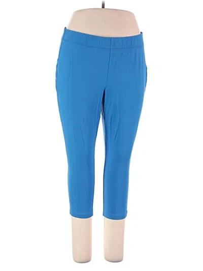 Pre-owned Lane Bryant Active Pants In Blue