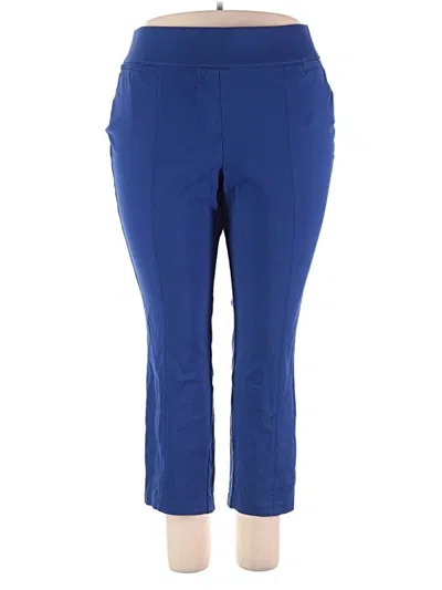 Pre-owned Lane Bryant Active Pants In Blue